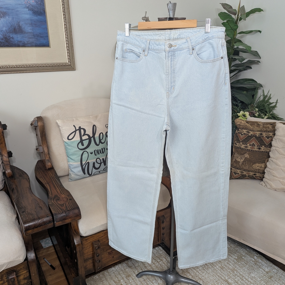 Old Navy Light Blue Wide Leg Women's Jeans